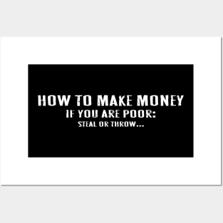 How to make money Posters and Art